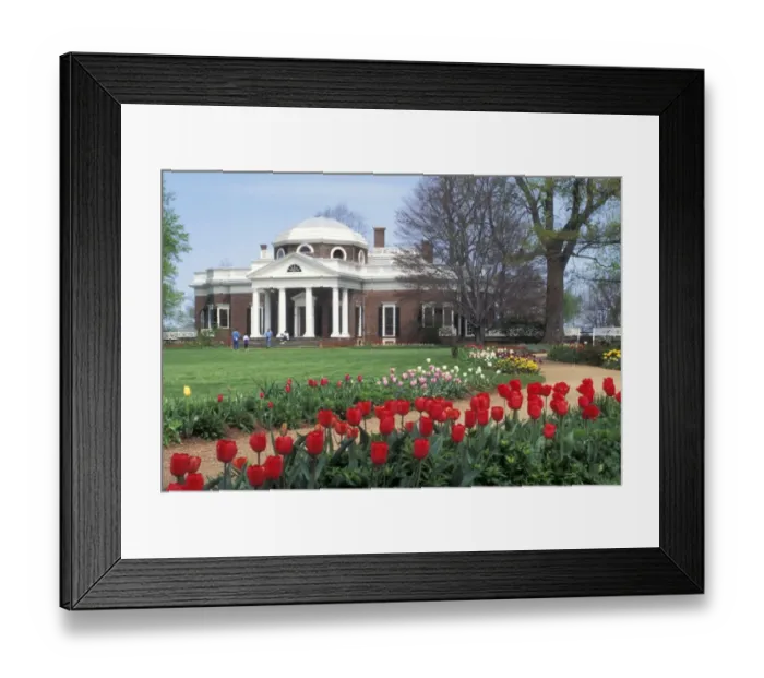 Framed Print : Monticello, Jeffersons home Framed Print : Monticello, Jeffersons home