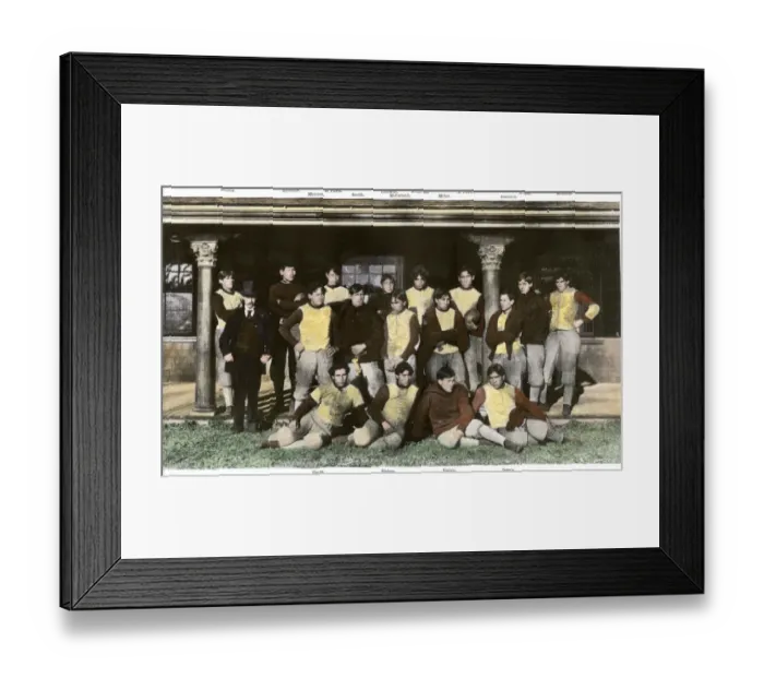 Framed Print : Carlisle Indian School football team, 1890s