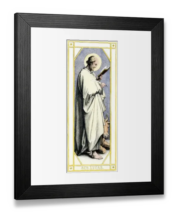 Framed Print : Saint Luke Framed Print : Saint Luke