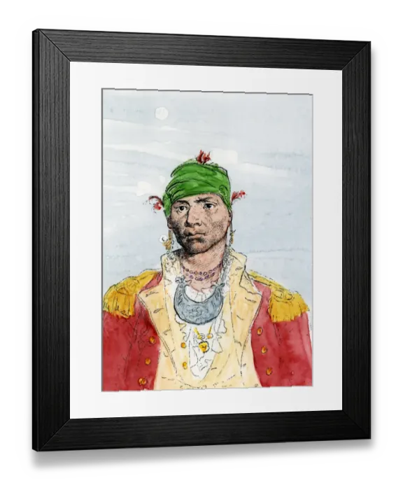 Framed Print : Alexander McGillivray, Creek leader Framed Print : Alexander McGillivray, Creek leader