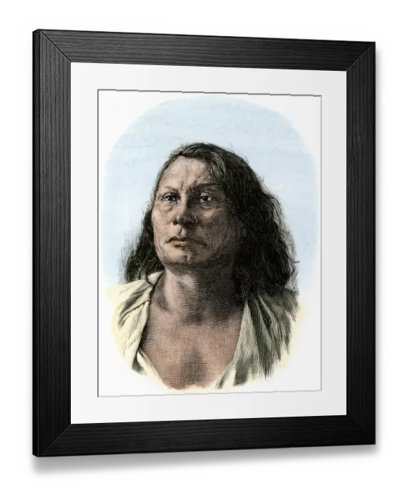 Framed Print : Chief Gall, a Sioux leader in the Battle of Little Big Horn Framed Print : Chief Gall, a Sioux leader in the Battle of Little Big Horn