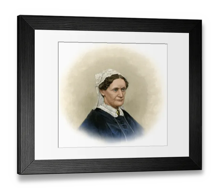 Framed Print : Eliza McCardle Johnson, wife of President Andrew Johnson Framed Print : Eliza McCardle Johnson, wife of President Andrew Johnson