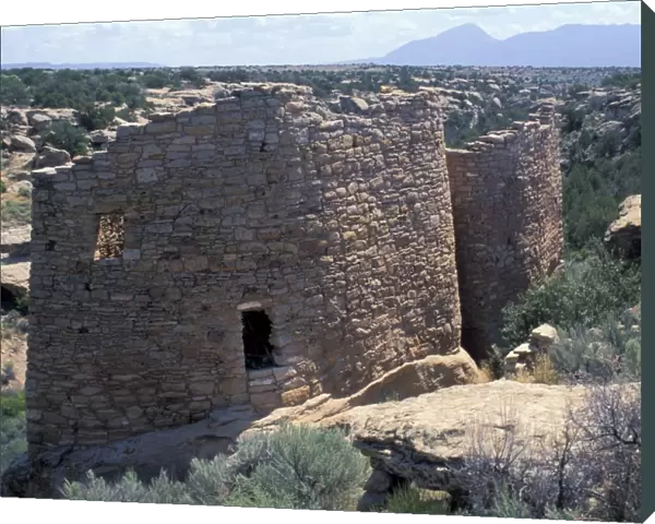 Anasazi  /  Ancestral Puebloan ruins at Howevweep, Utah