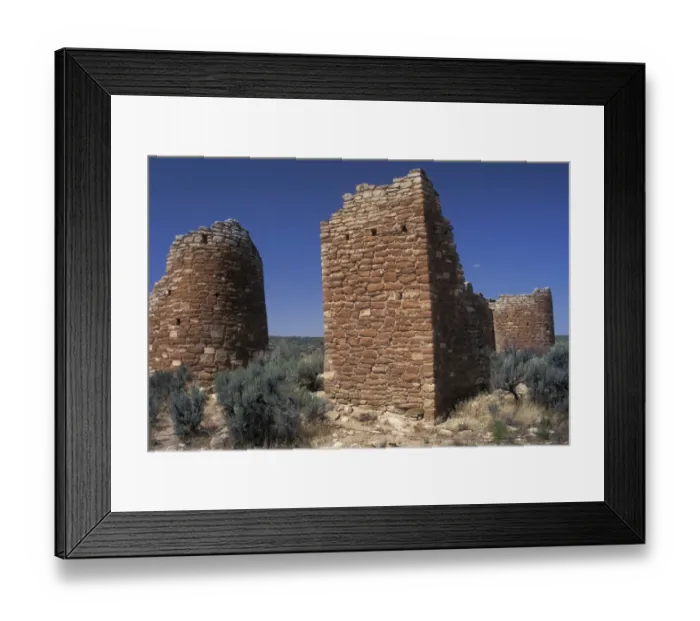 Framed Print : Anasazi / Ancestral Puebloan architecture, Utah Framed Print : Anasazi / Ancestral Puebloan architecture, Utah