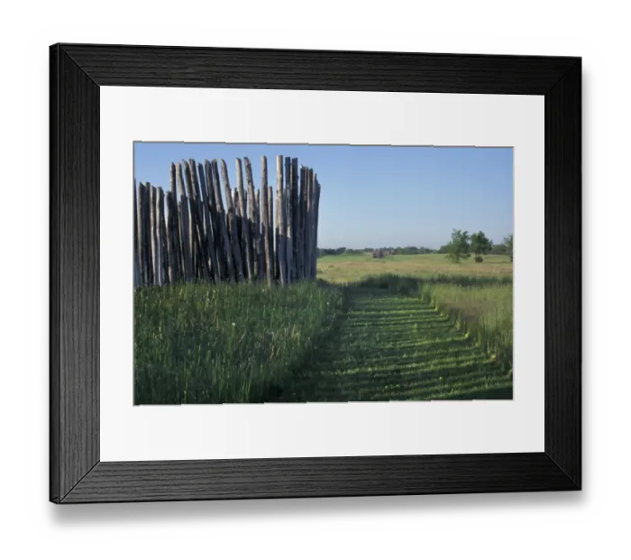 Framed Print : Aztalan, a Moundbuilders site in Wisconsin Framed Print : Aztalan, a Moundbuilders site in Wisconsin