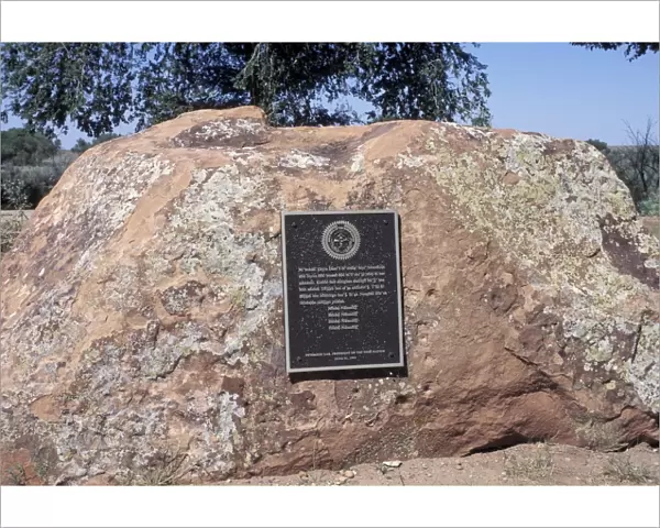 Navajo Bosque Redondo memorial in New Mexico