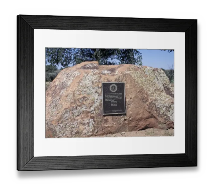 Framed Print : Navajo Bosque Redondo memorial in New Mexico Framed Print : Navajo Bosque Redondo memorial in New Mexico