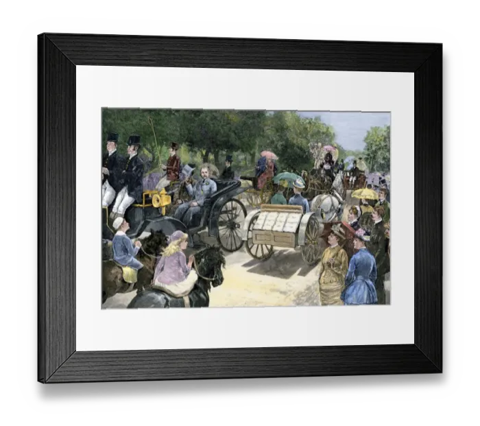 Framed Print : President Arthur in Newport Framed Print : President Arthur in Newport