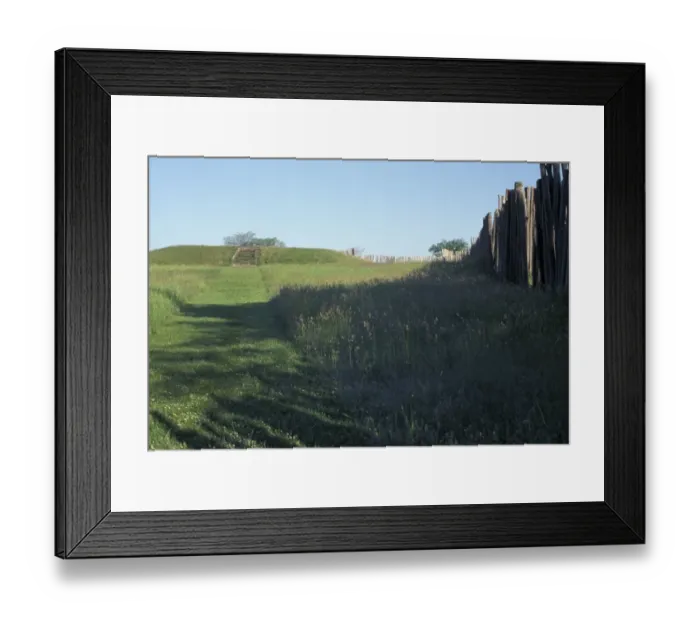 Framed Print : Aztalan, a Moundbuilders site in Wisconsin Framed Print : Aztalan, a Moundbuilders site in Wisconsin