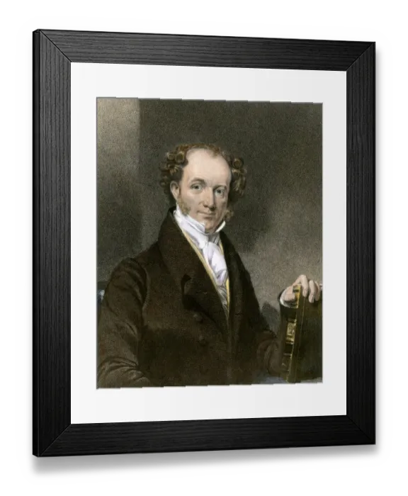 Framed Print : President Martin Van Buren Framed Print : President Martin Van Buren
