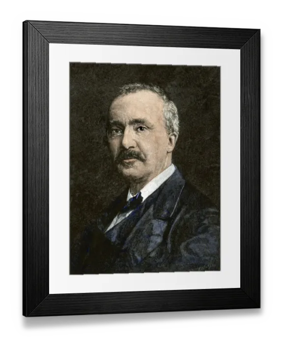Framed Print : Archaeologist Henry Schliemann Framed Print : Archaeologist Henry Schliemann