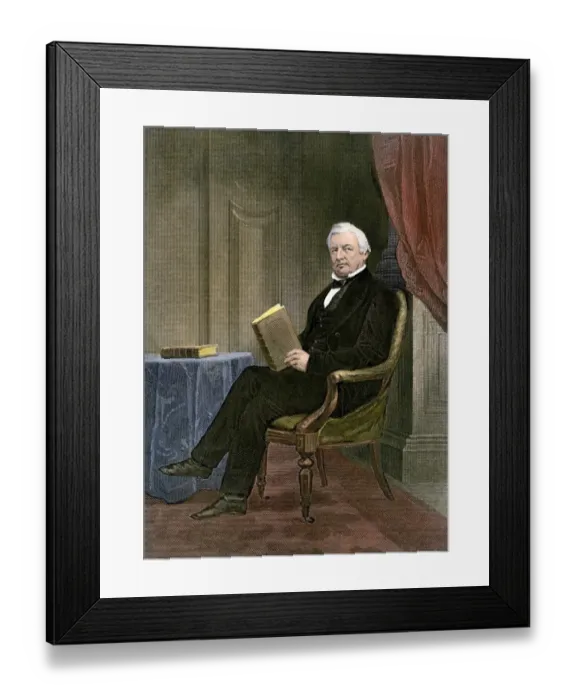 Framed Print : President Millard Fillmore