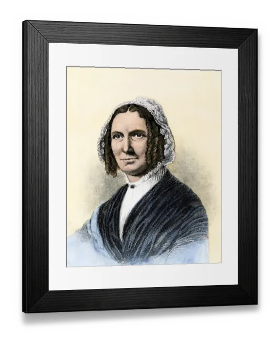 Framed Print : Abigail Fillmore, wife of Millard Fillmore Framed Print : Abigail Fillmore, wife of Millard Fillmore