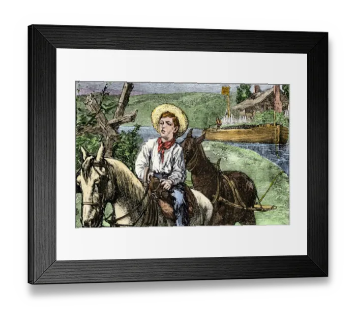 Framed Print : James A. Garfield as a boy Framed Print : James A. Garfield as a boy