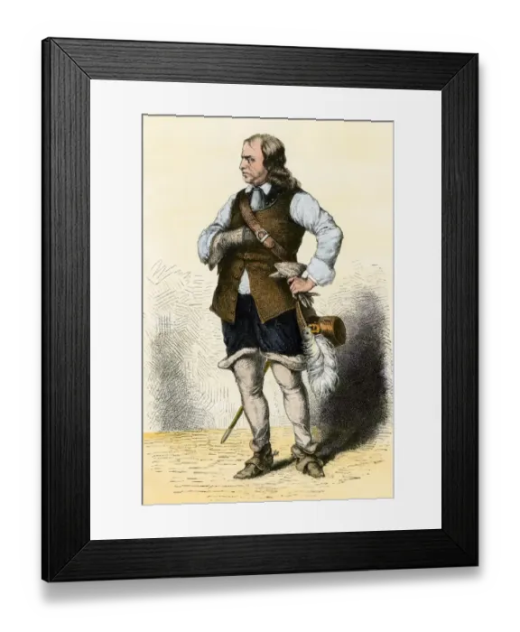 Framed Print : Oliver Cromwell Framed Print : Oliver Cromwell