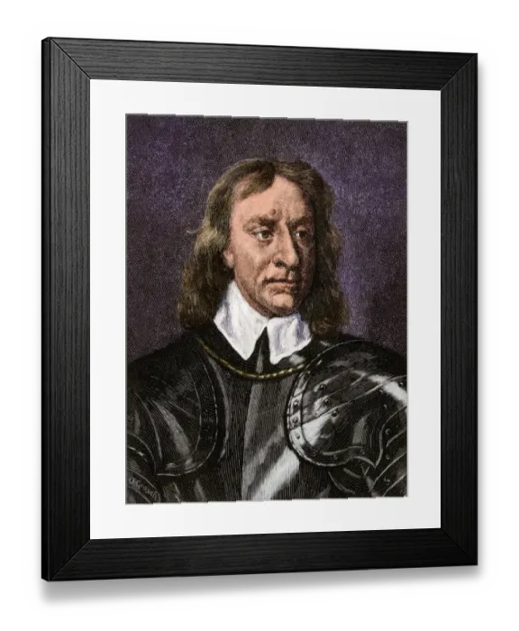 Framed Print : Oliver Cromwell Framed Print : Oliver Cromwell