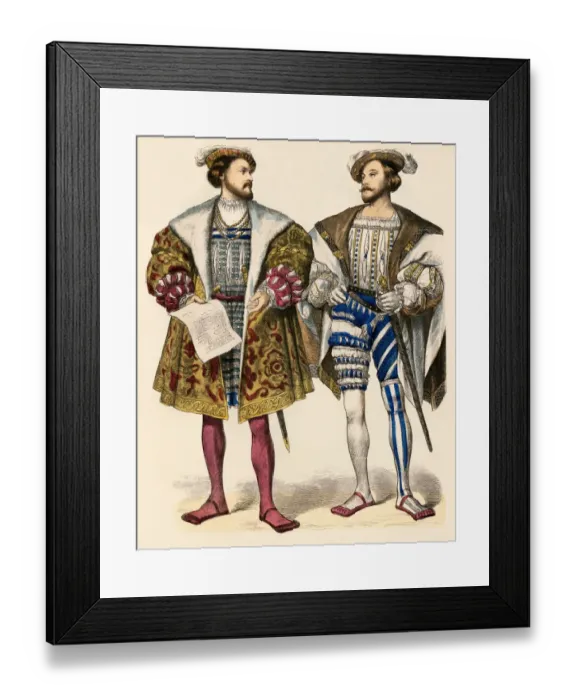 Framed Print : King Henri II of Navarre and Claude de Lorraine Framed Print : King Henri II of Navarre and Claude de Lorraine