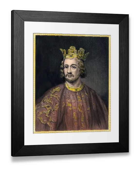 Framed Print : John Lackland, King of England