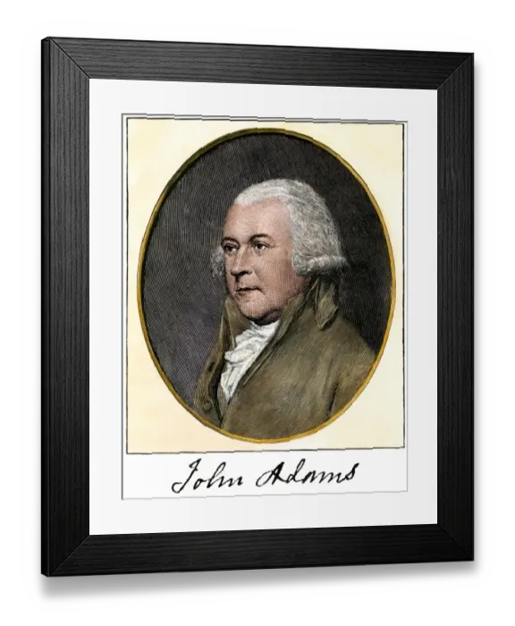 Framed Print : John Adams Framed Print : John Adams