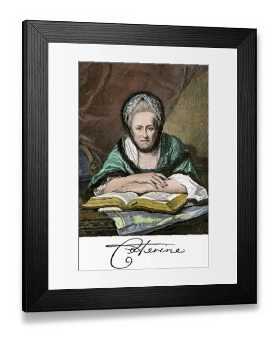 Framed Print : Catherine the Great of Russia Framed Print : Catherine the Great of Russia