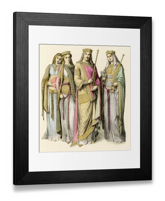 Framed Print : Charlemagne, King of the Franks Framed Print : Charlemagne, King of the Franks