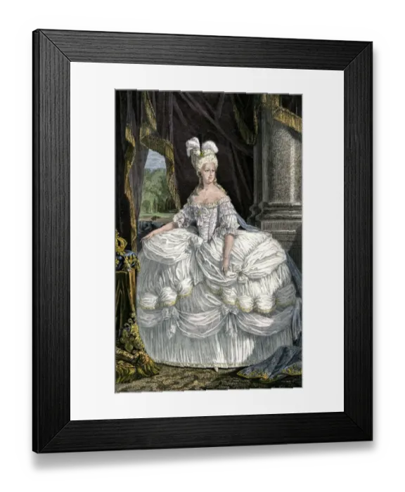 Framed Print : Marie Antoinette, Queen of France