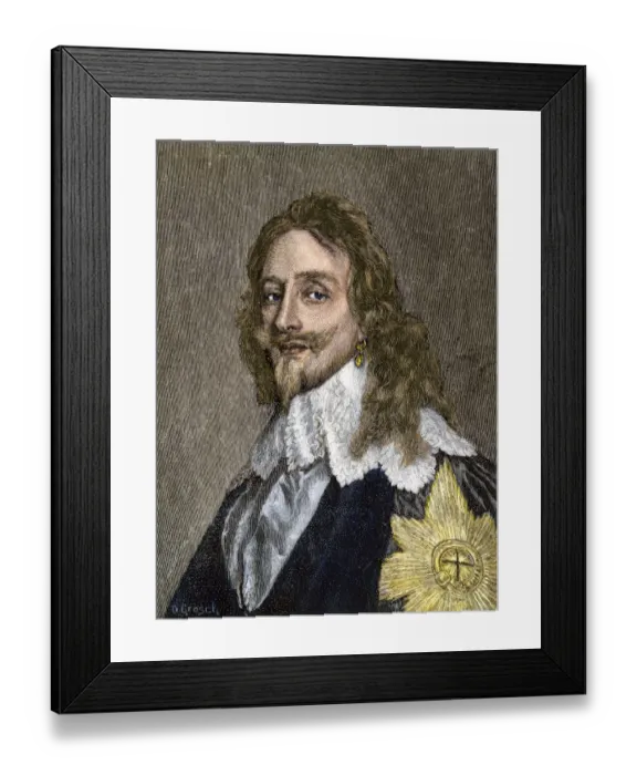 Framed Print : King Charles I