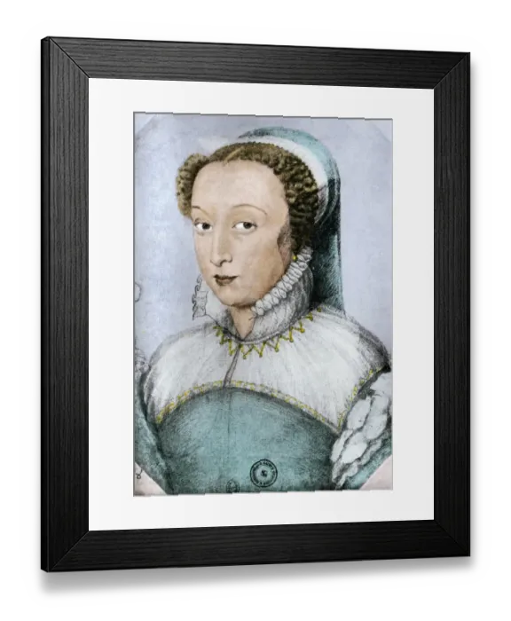 Framed Print : Catherine de Medicis, Queen of France