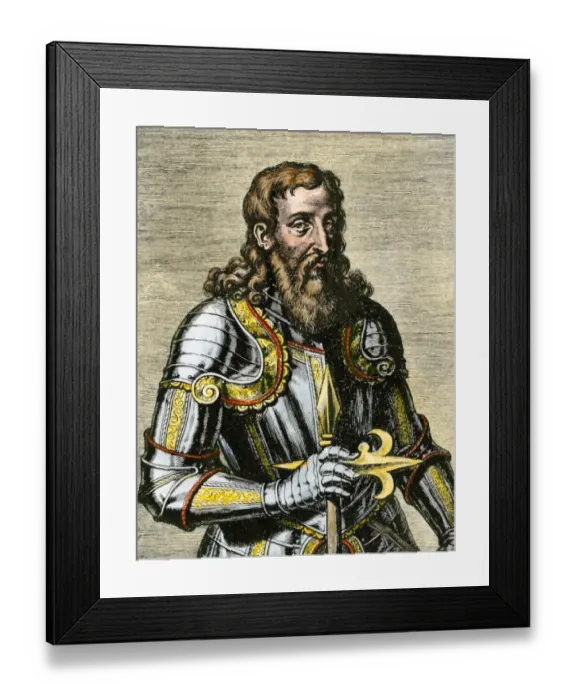 Framed Print : Henry the Navigator in armor Framed Print : Henry the Navigator in armor