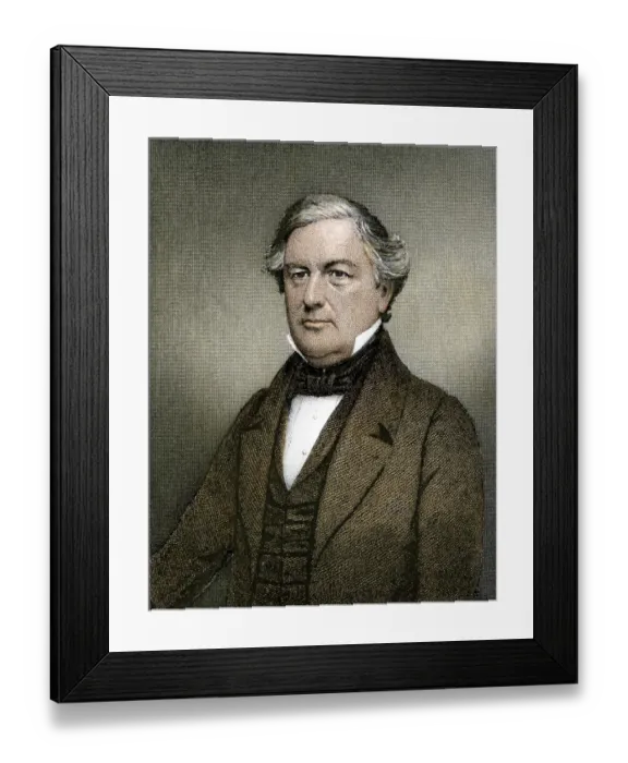 Framed Print : US President Millard Fillmore