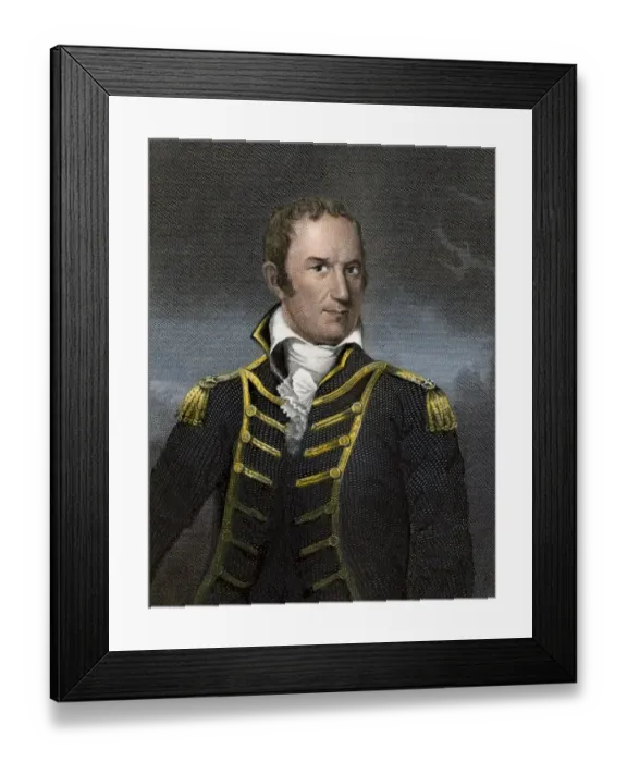 Framed Print : Commander Edward Preble, US Navy officer Framed Print : Commander Edward Preble, US Navy officer