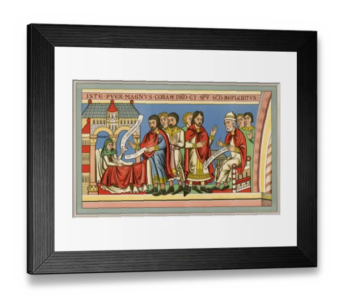 Framed Print : John the Baptist as an infant Framed Print : John the Baptist as an infant
