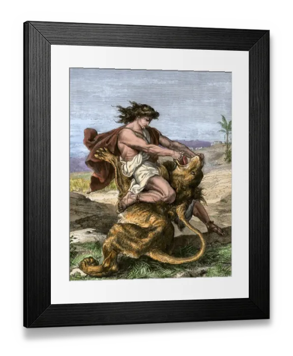 Framed Print : Strength of Samson Framed Print : Strength of Samson
