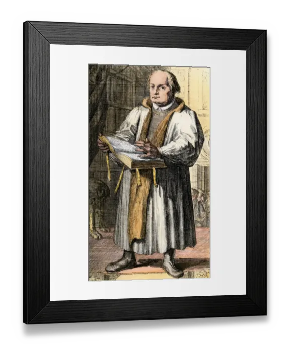 Framed Print : Martin Luther Framed Print : Martin Luther