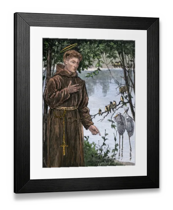 Framed Print : St Francis of Assisi