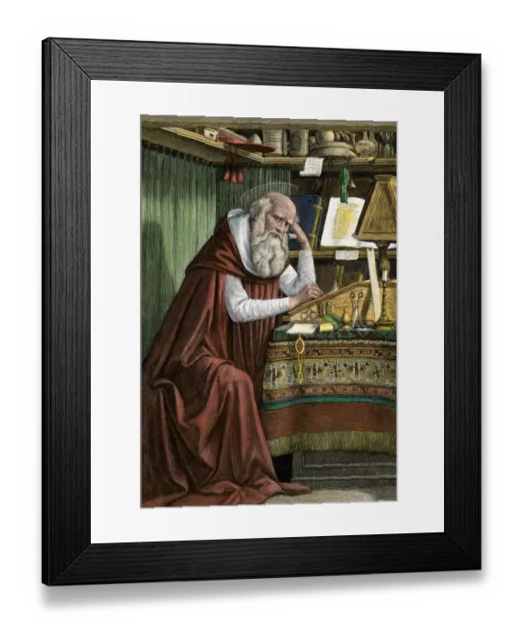 Framed Print : Saint Jerome Framed Print : Saint Jerome