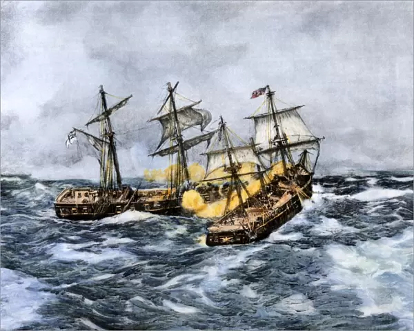 Sea battle of the Wasp and Frolic, War of 1812