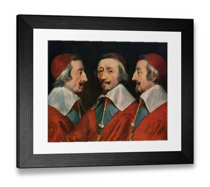 Framed Print : Cardinal Richelieu Framed Print : Cardinal Richelieu