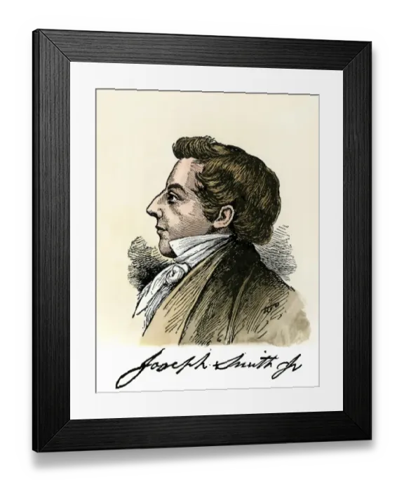 Framed Print : Joseph Smith Framed Print : Joseph Smith