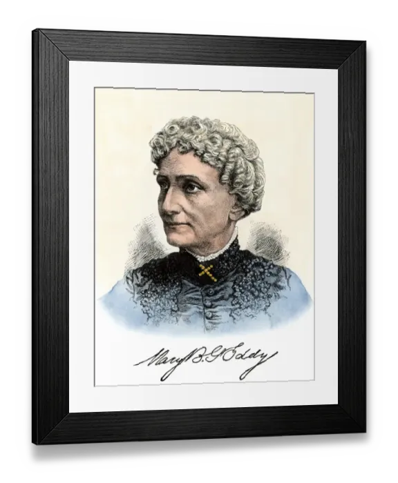 Framed Print : Mary Baker Eddy Framed Print : Mary Baker Eddy