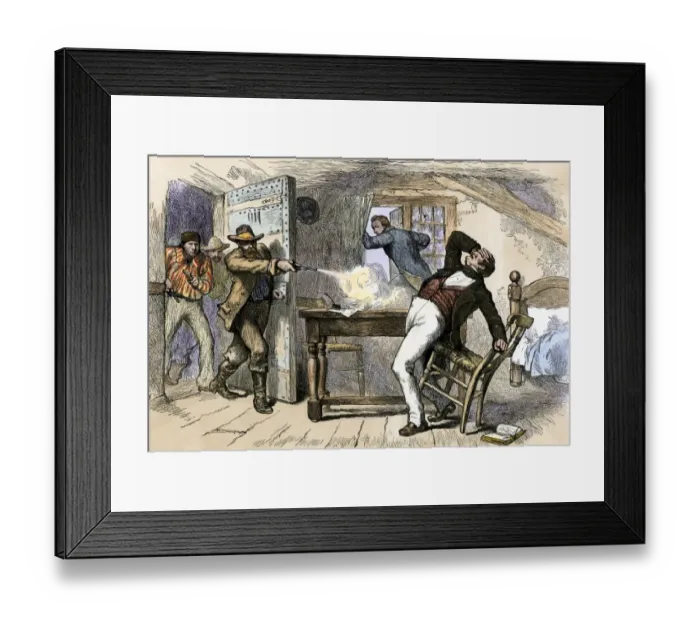 Framed Print : Death of Joseph and Hyrum Smith Framed Print : Death of Joseph and Hyrum Smith