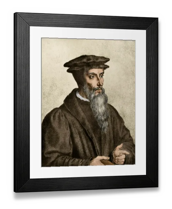 Framed Print : John Calvin Framed Print : John Calvin