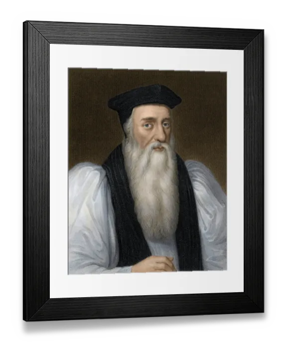 Framed Print : Thomas Cranmer Framed Print : Thomas Cranmer
