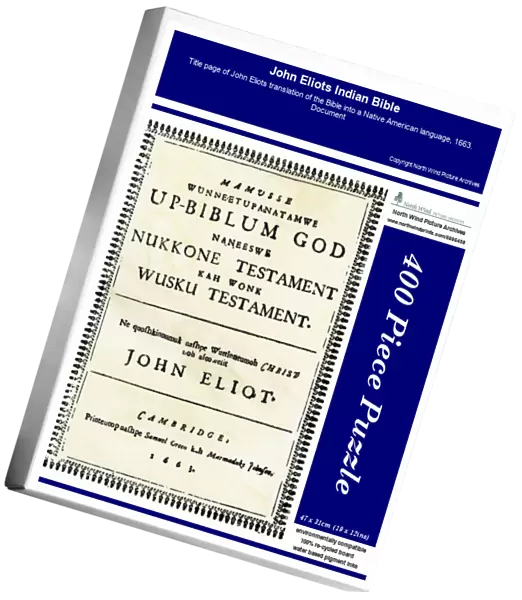 John Eliots Indian Bible