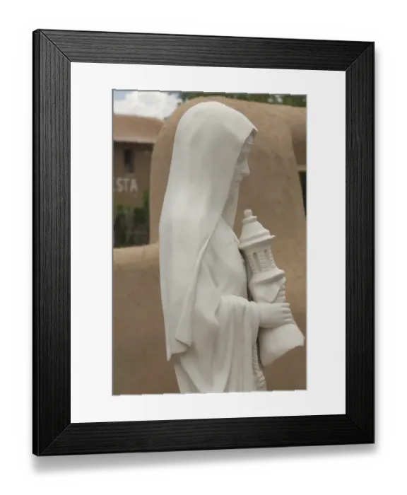 Framed Print : Saint Clare statue Framed Print : Saint Clare statue