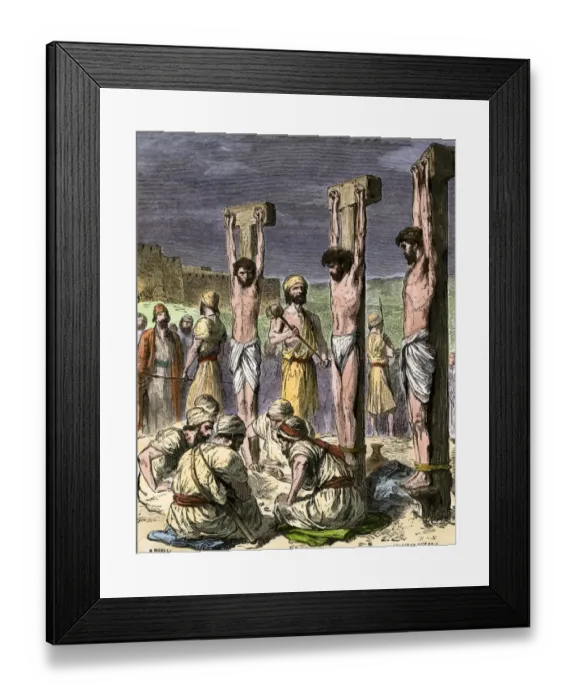 Framed Print : Crucifixion of Jesus Framed Print : Crucifixion of Jesus