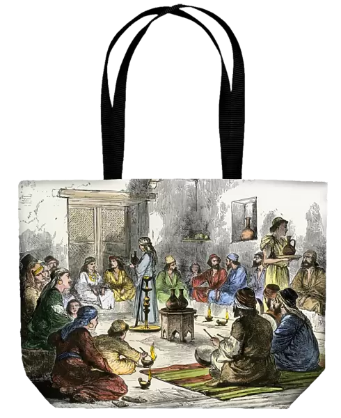 Jesus performs a miracle for the wedding at Cana