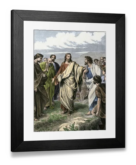 Framed Print : Jesus choosing the Apostles Framed Print : Jesus choosing the Apostles
