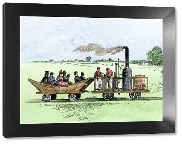 B&O Railroads Tom Thumb steam locomotive, 1830