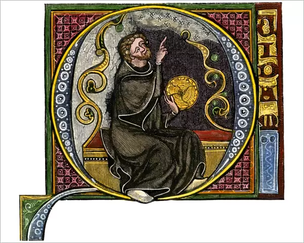 Medieval astronomer or astrologer